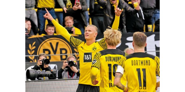 Erling Håland tvrdě trénuje za svým cílem